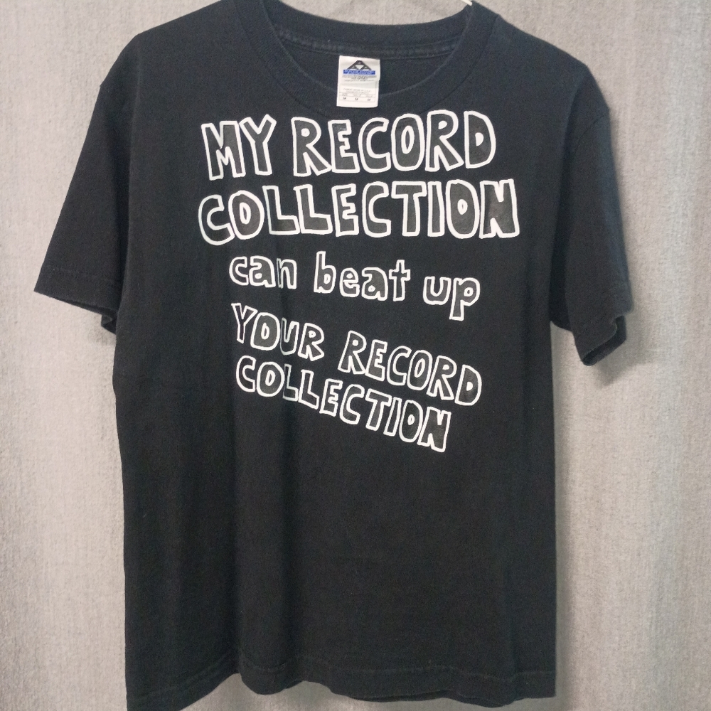AAA Youth Size M Black Short Sleeve T-shirt 100%Cotton